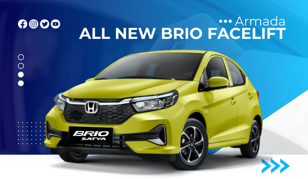 Armada Dua Bersaudara Sejahtera All New Brio Facelift